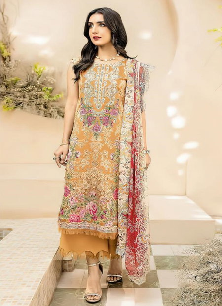Az 1331 A  And B By Alzohaib Cotton Dupatta Pakistani Suits Wholesale Market In Surat
